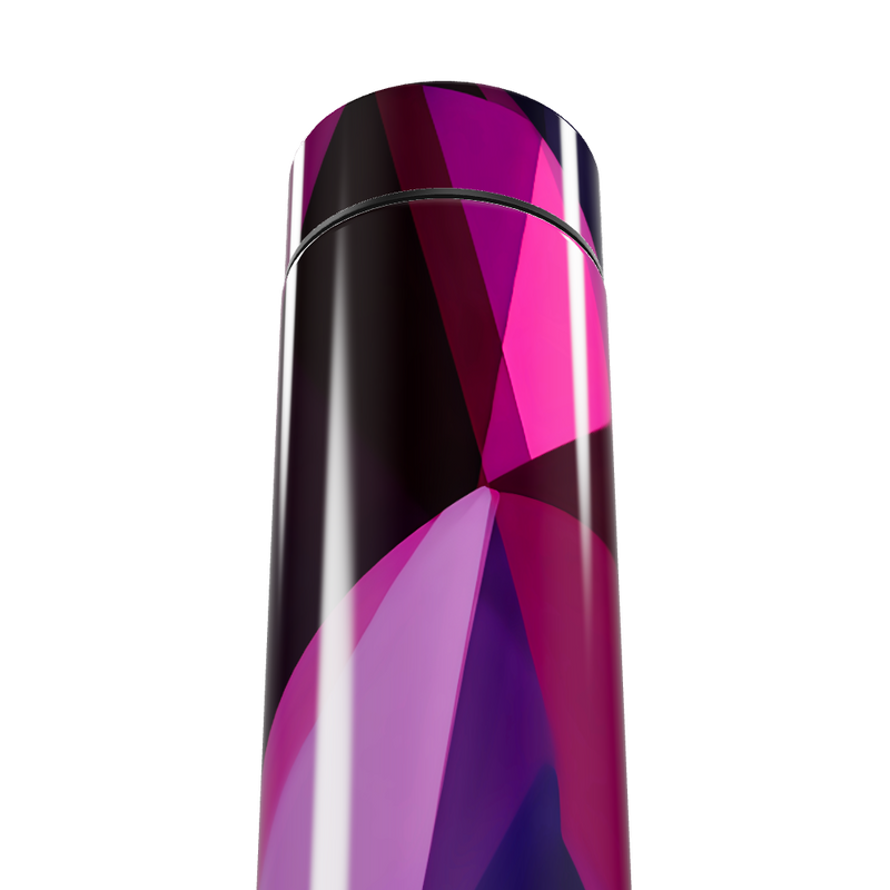 Garrafa Térmica Touch - Estampa Geométrica Colorida