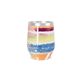 Copo Térmico Slim - Listras Coloridas Aço Inox