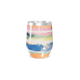 Copo Térmico Slim - Listras Coloridas Aço Inox
