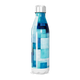 Garrafa Inox - Estampa Azul Geométrica