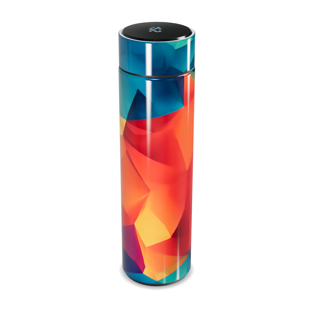 Garrafa Térmica Touch - Estampa Colorida