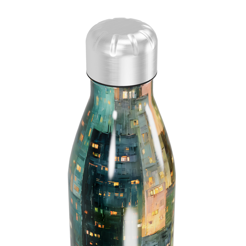 Garrafa Inox - Cidade Noturna