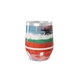 Copo Térmico Slim - Listras Coloridas Vintage