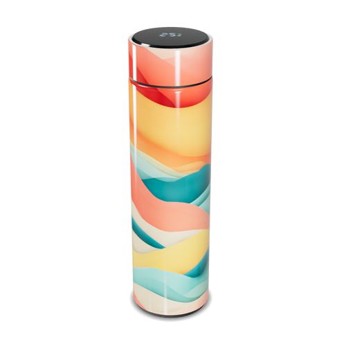 Garrafa Térmica Touch - Estampa Colorida