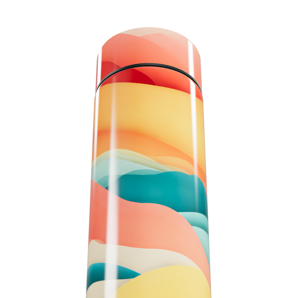 Garrafa Térmica Touch - Estampa Colorida