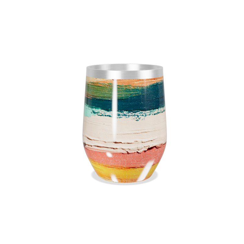 Copo Térmico Slim - Multicolorido Aço Inox