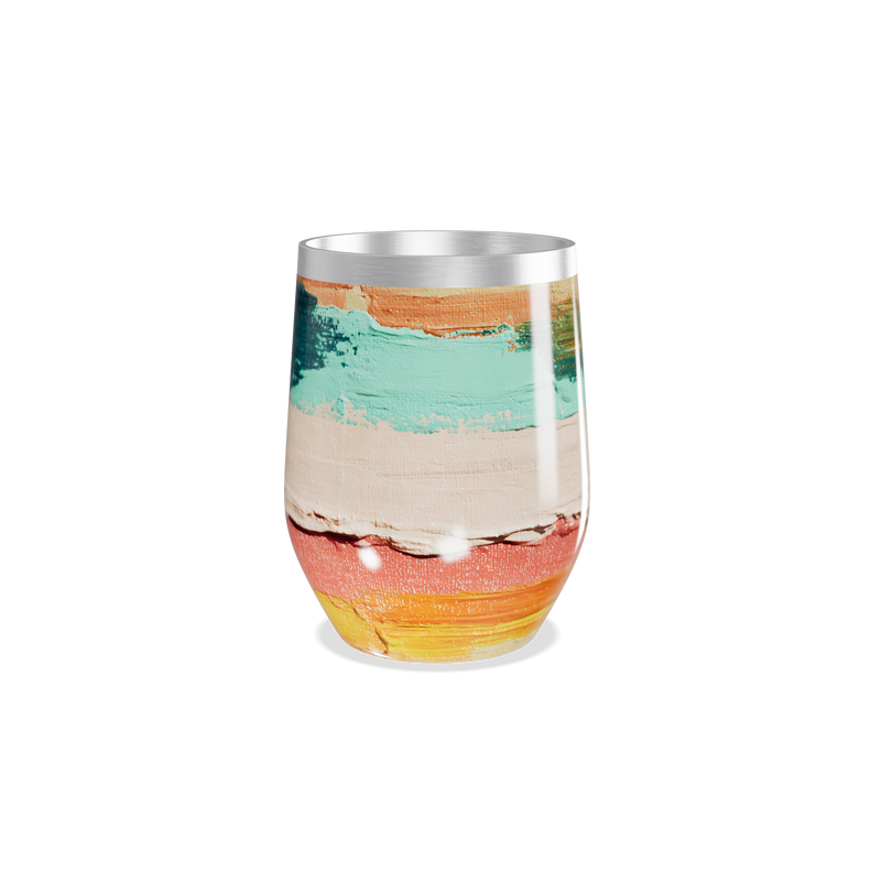 Copo Térmico Slim - Multicolorido Aço Inox