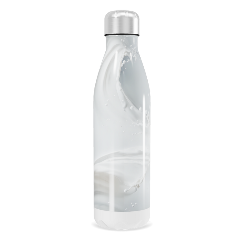 Garrafa Inox - Marmorizada Branca