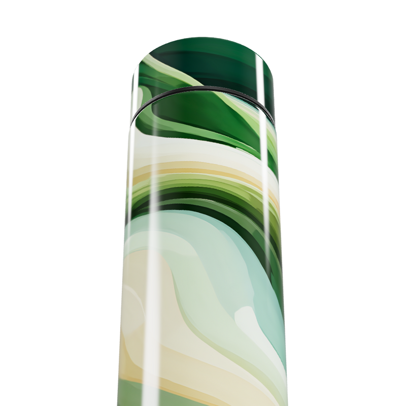 Garrafa Térmica Touch - Verde Marmorizada