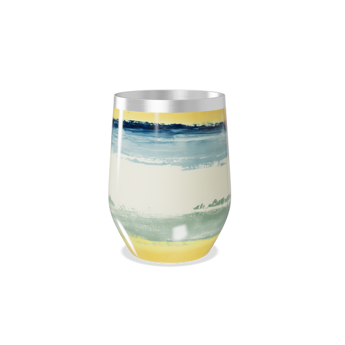 Copo Térmico Slim - Listras Coloridas Aço Inox