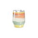 Copo Térmico Slim - Listras Coloridas Aço Inox