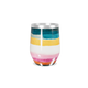Copo Térmico Slim Listras Coloridas Aço Inox