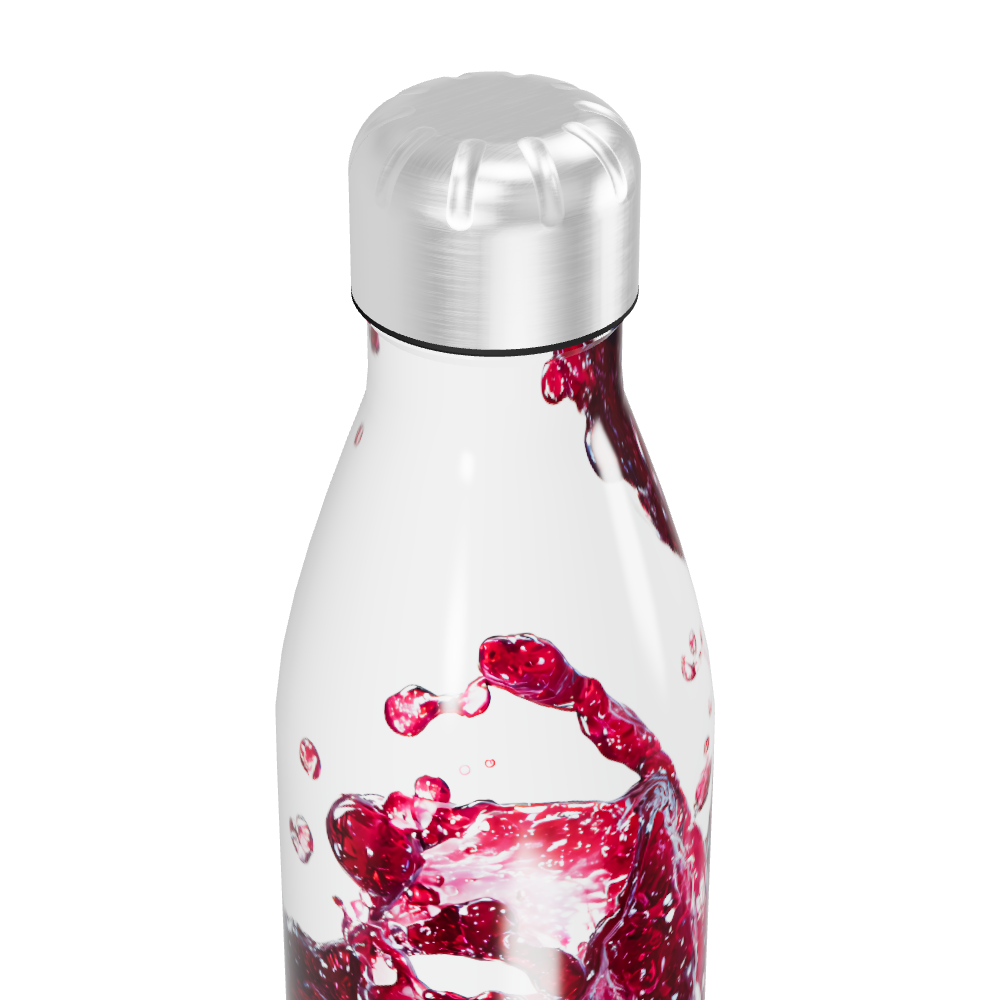 Garrafa Inox - Estampa de Vinho