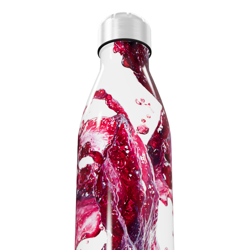 Garrafa Inox - Estampa de Vinho