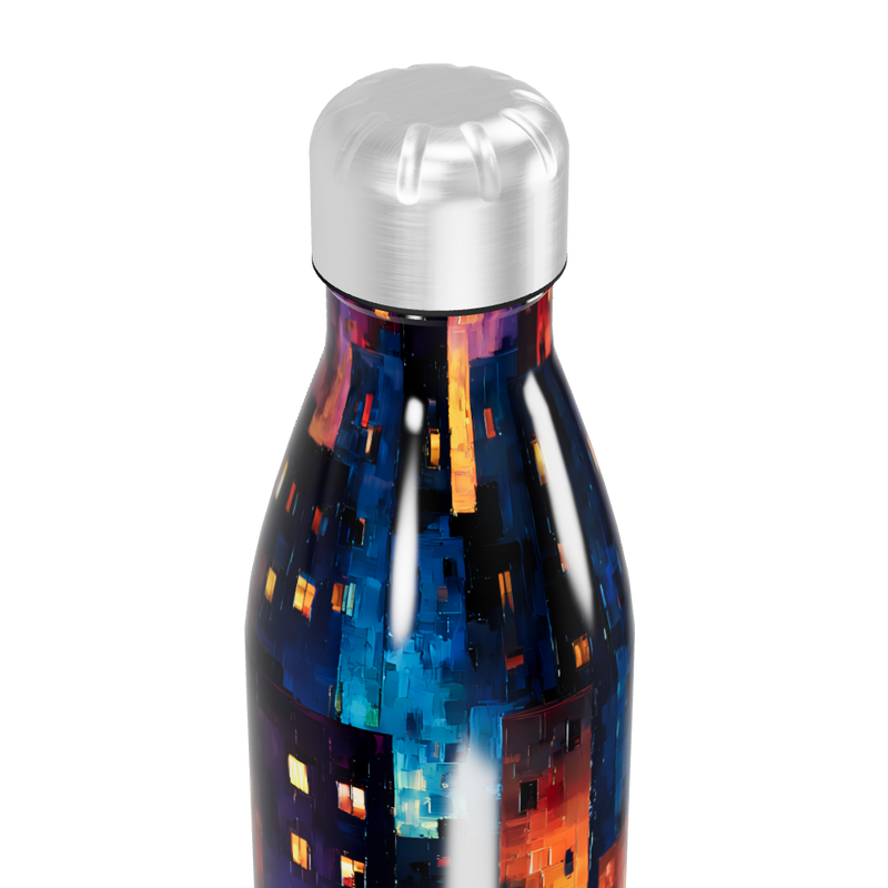 Garrafa Inox - Estampa Colorida Pixelada