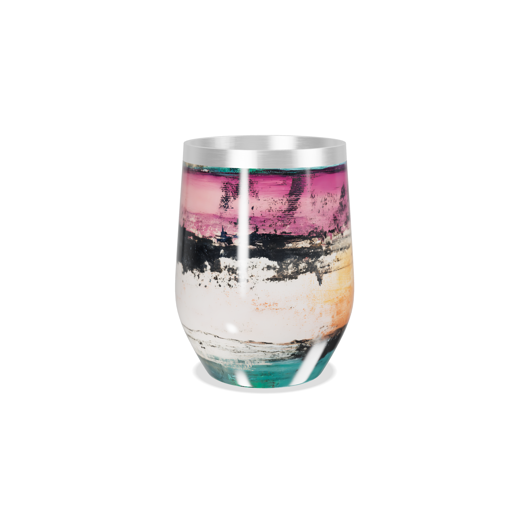 Copo Térmico Slim - Colorido Estampado