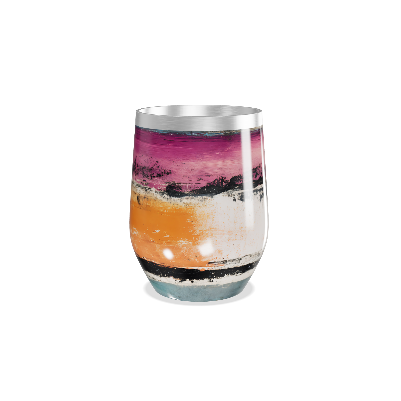 Copo Térmico Slim - Colorido Estampado