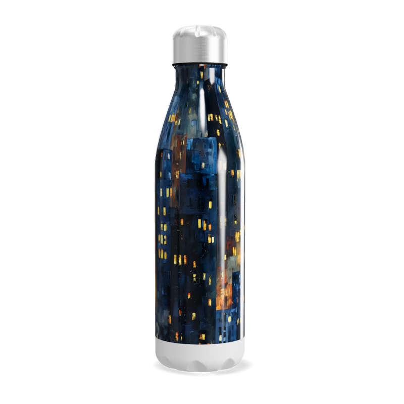 Garrafa Inox - Estampa Noturna 500ml