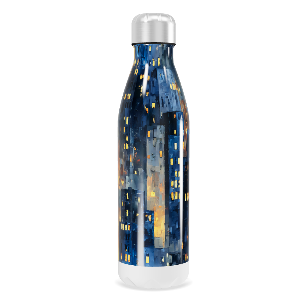 Garrafa Inox - Estampa Noturna 500ml
