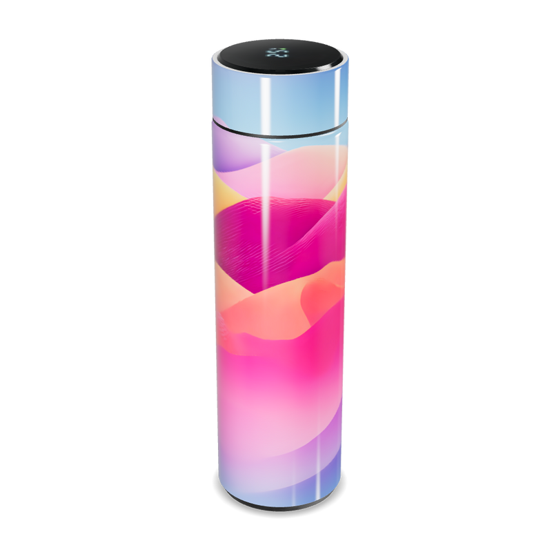 Garrafa Térmica Touch - Colorida Digital LED