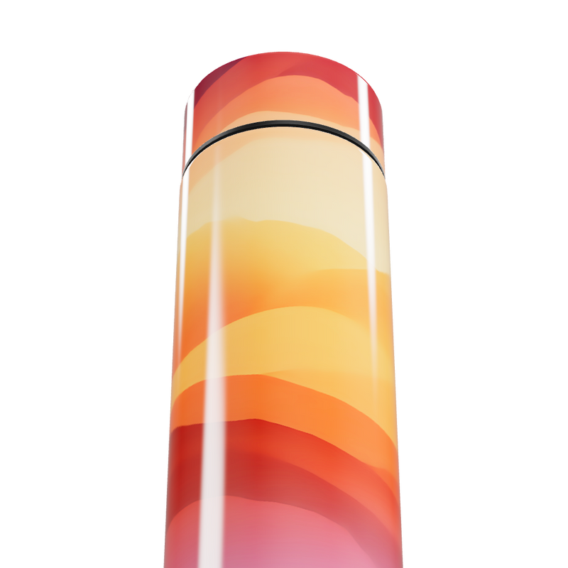 Garrafa Térmica Touch - Estampa Degradê Colorida