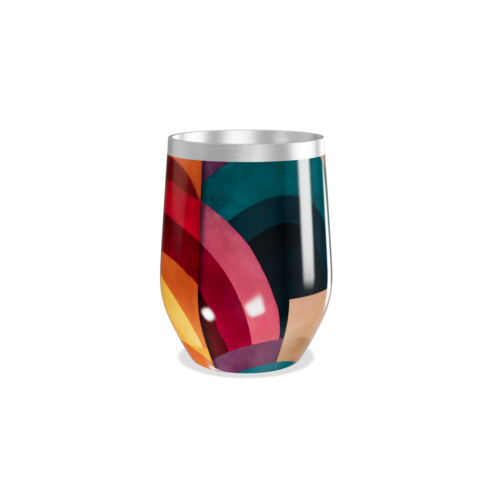 Copo Térmico Slim - Colorido em Aço Inox