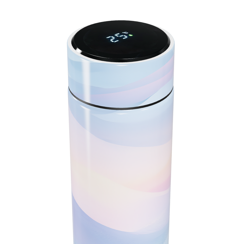 Garrafa Térmica Touch - Estampa Pastel Digital