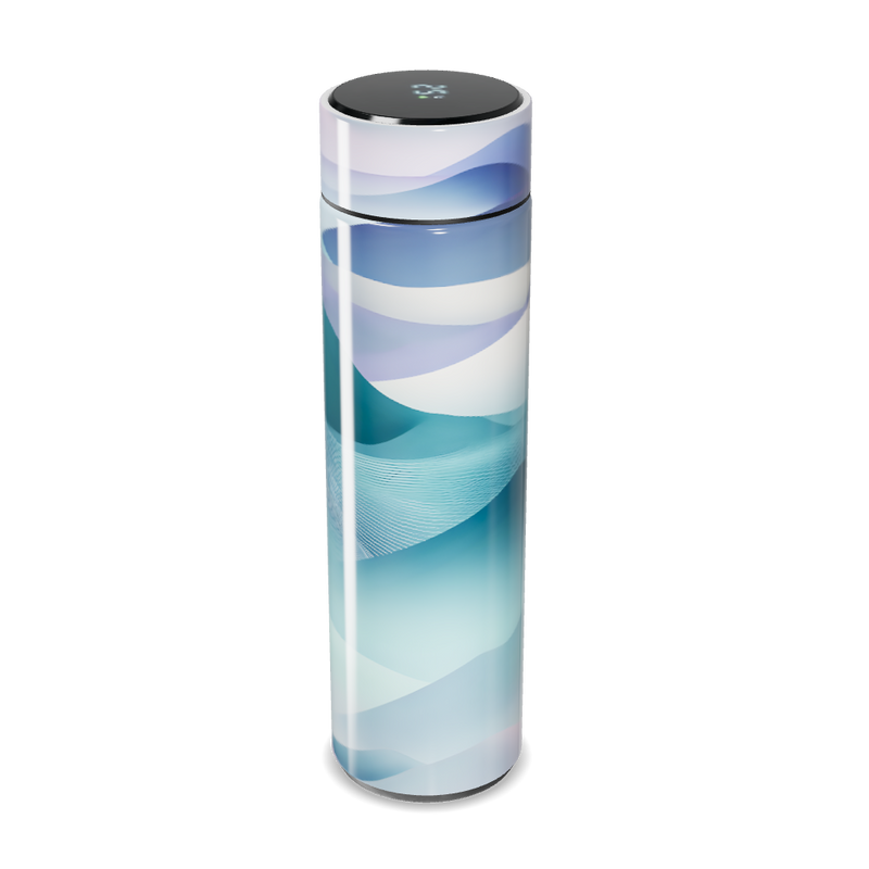 Garrafa Térmica Touch - Azul Estampada Digital