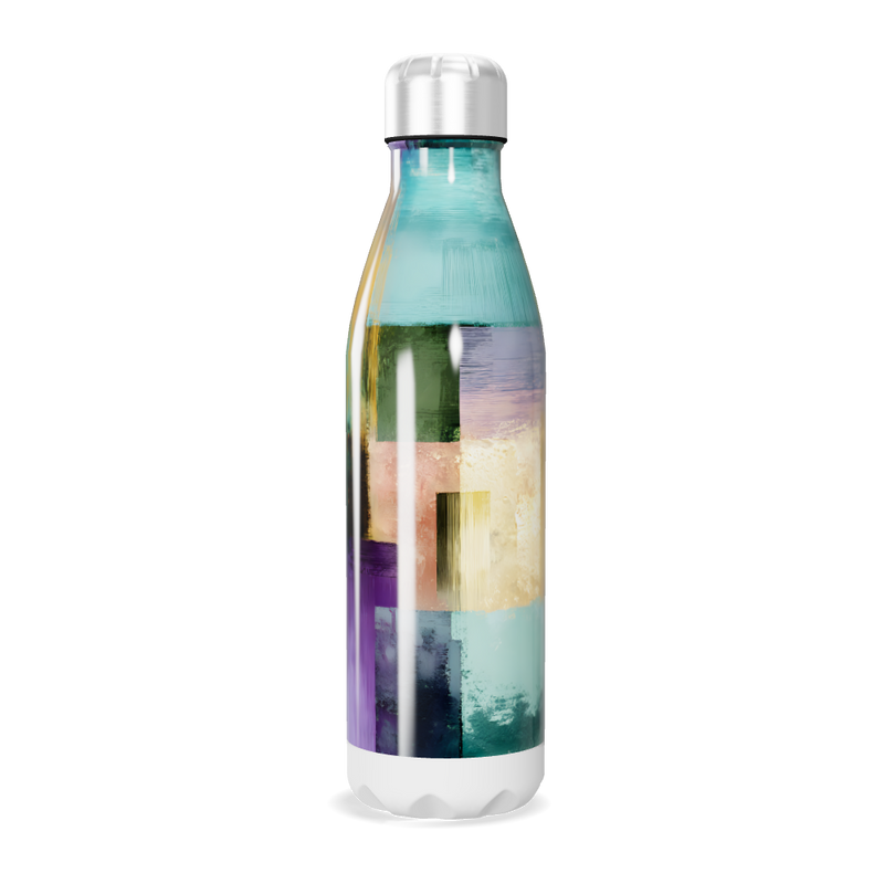 Garrafa Inox - Estampa Multicolorida