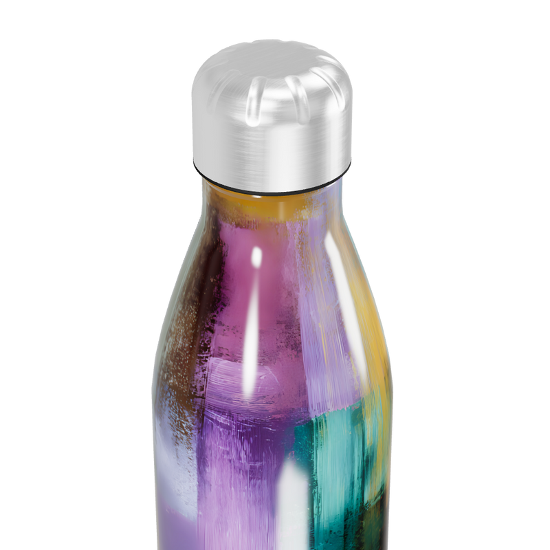 Garrafa Inox - Estampa Multicolorida