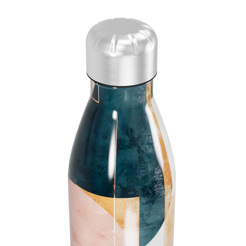 Garrafa Inox - Estampa Abstrata Colorida