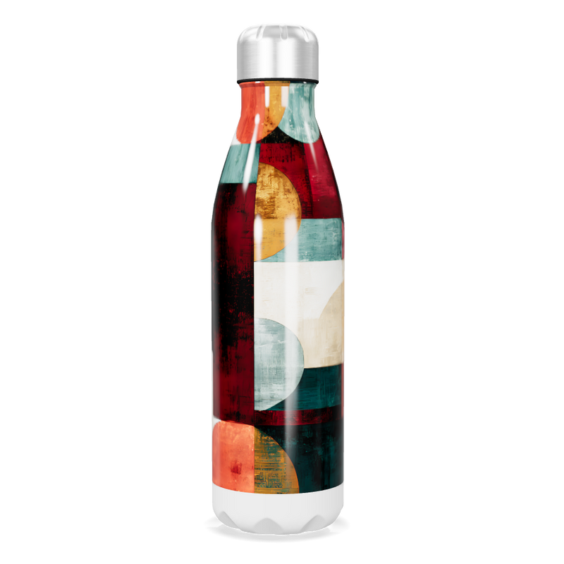 Garrafa Inox Estampada Colorida