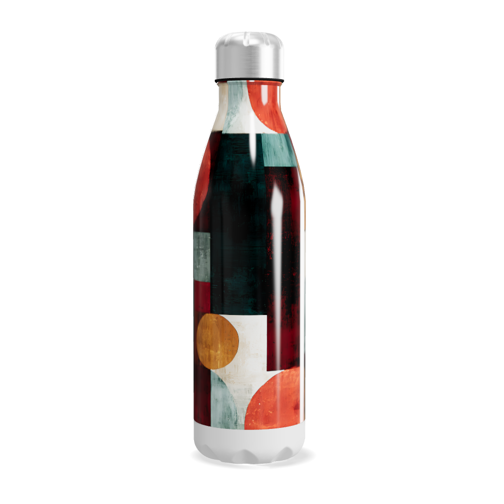 Garrafa Inox Estampada Colorida
