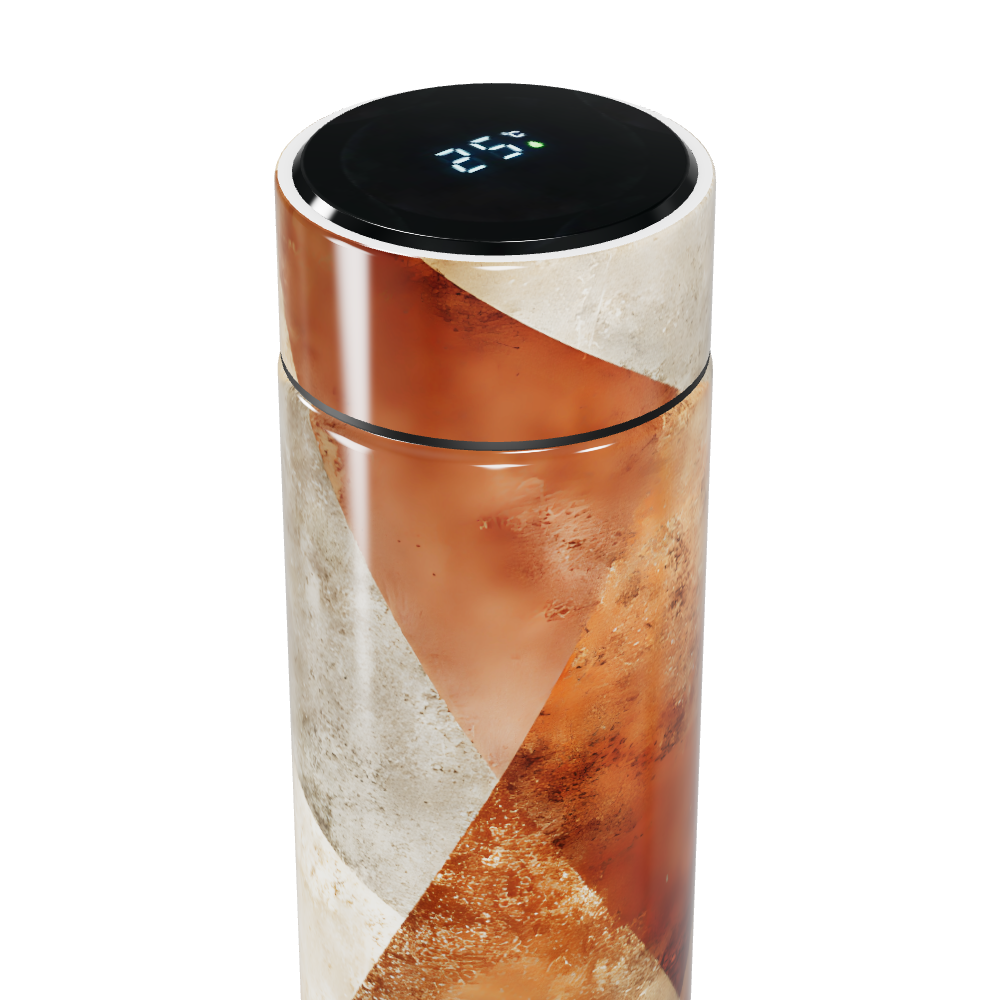 Garrafa Térmica Touch - Mármore Bege