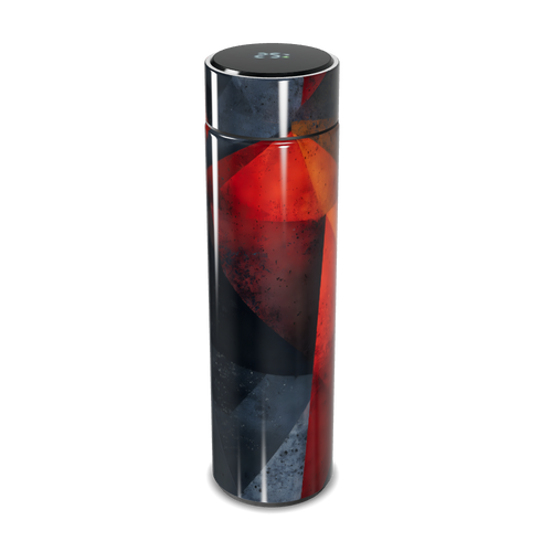 Garrafa Térmica Touch - Estampa Colorida Inox