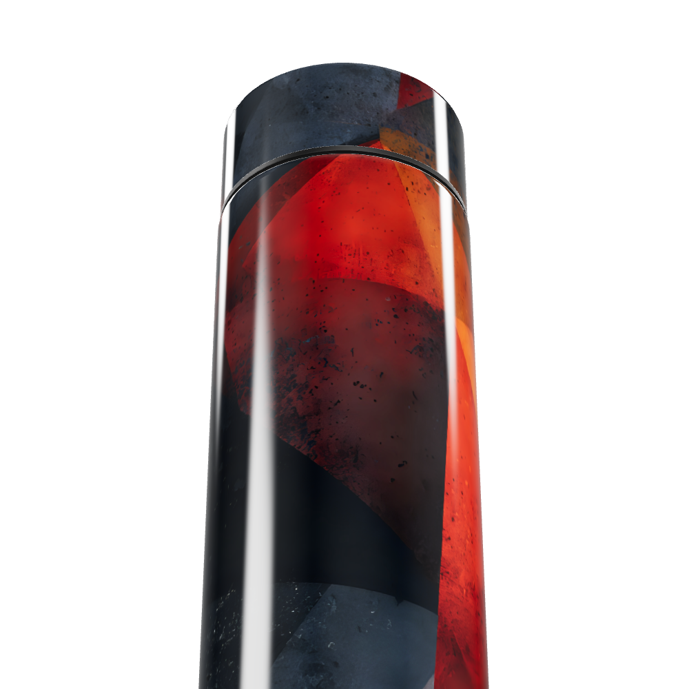 Garrafa Térmica Touch - Estampa Colorida Inox