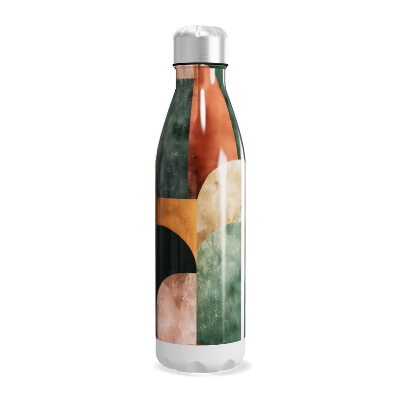 Garrafa Inox Estampada - Multicolorida