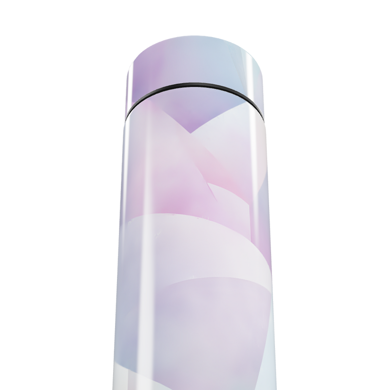 Garrafa Térmica Touch - Estampa Geométrica Pastel