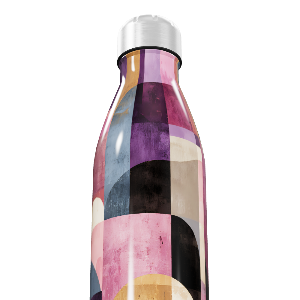 Garrafa Inox - Estampada Multicolorida