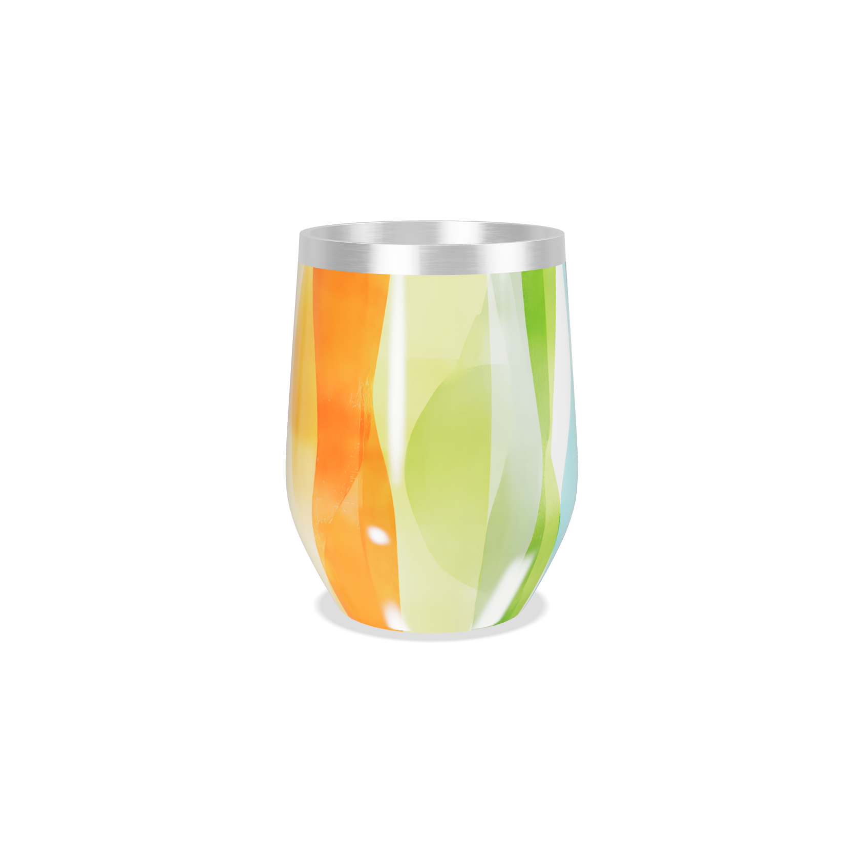 Copo Térmico Slim - Colorido Inox Multicolorido