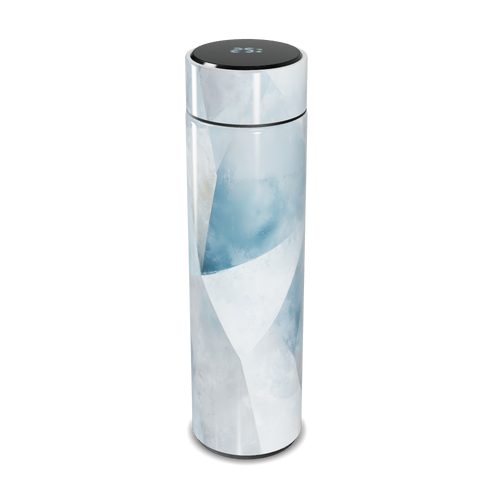 Garrafa Térmica Touch - Azul Geométrico