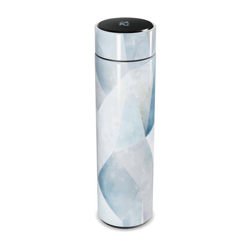 Garrafa Térmica Touch - Azul Geométrico