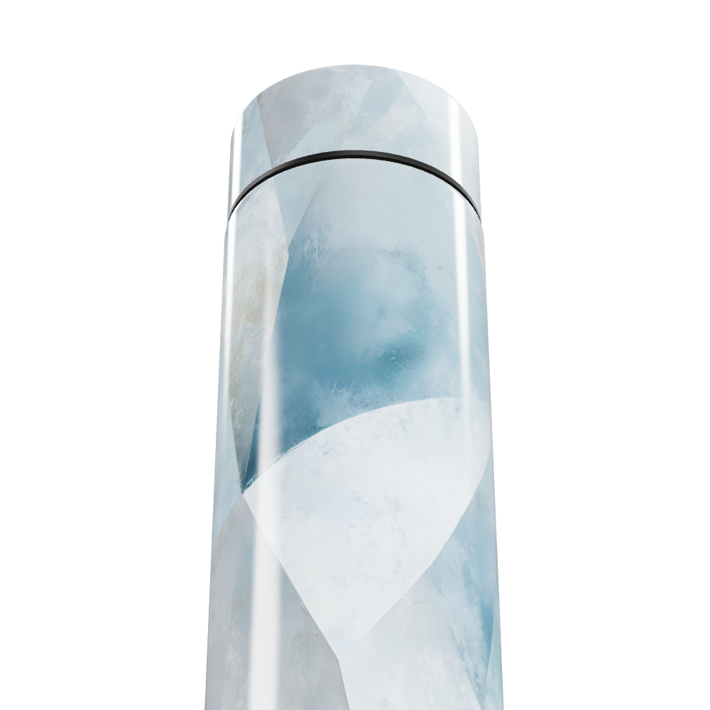 Garrafa Térmica Touch - Azul Geométrico