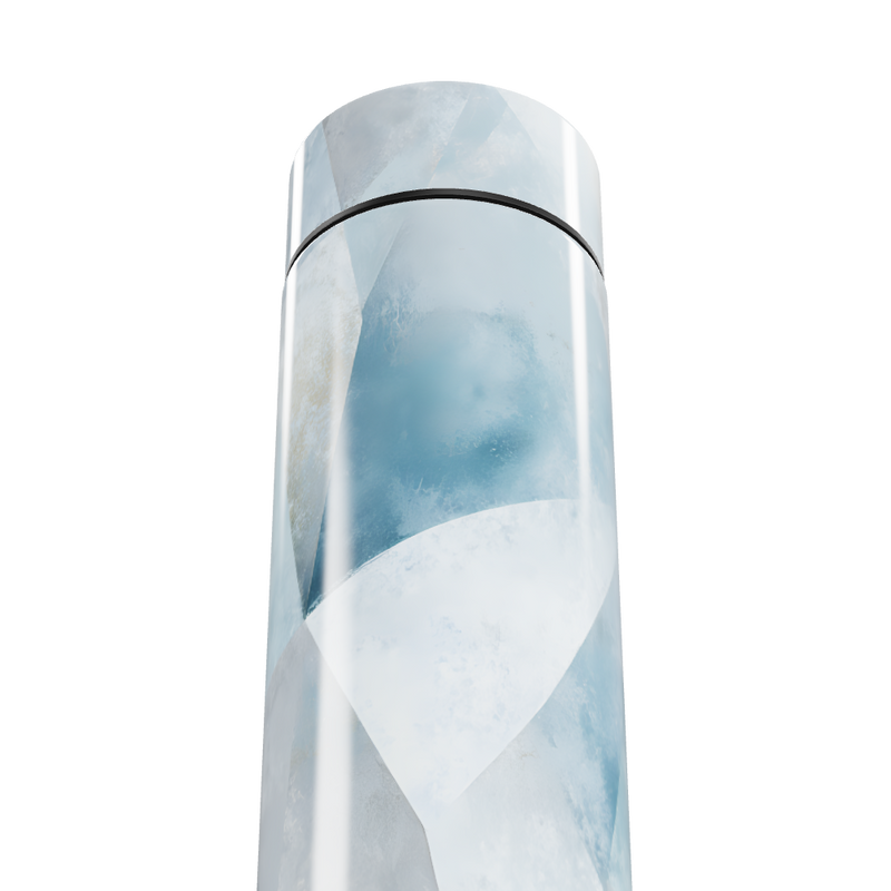 Garrafa Térmica Touch - Azul Geométrico