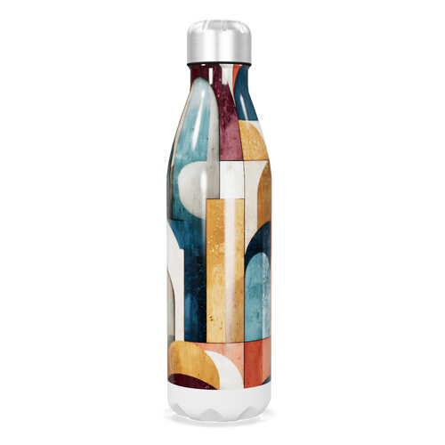 Garrafa Inox Estampada Multicolorida