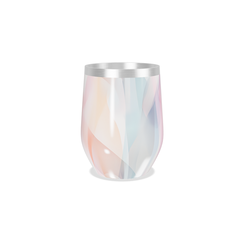 Copo Térmico Slim - Rosa Translúcido Aço Inox