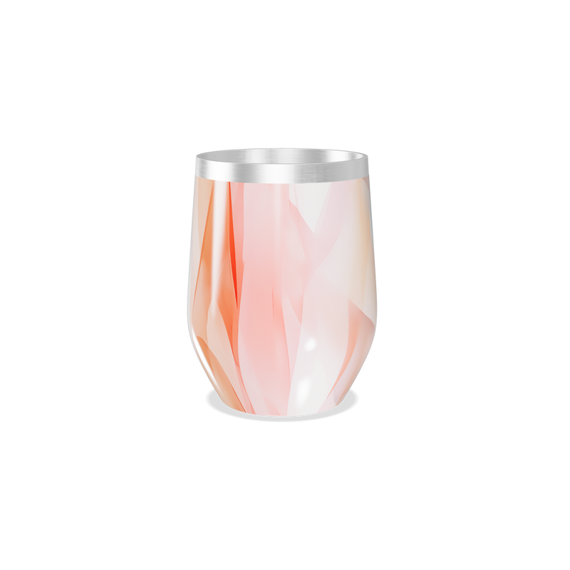 Copo Térmico Slim - Rosa Translúcido Aço Inox