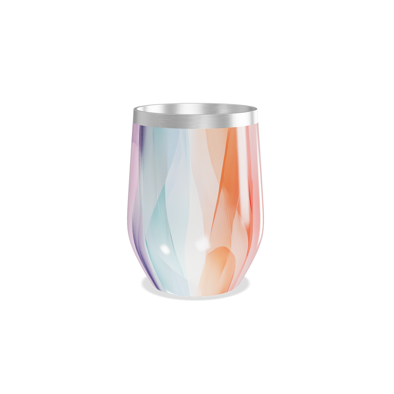 Copo Térmico Slim - Rosa Translúcido Aço Inox