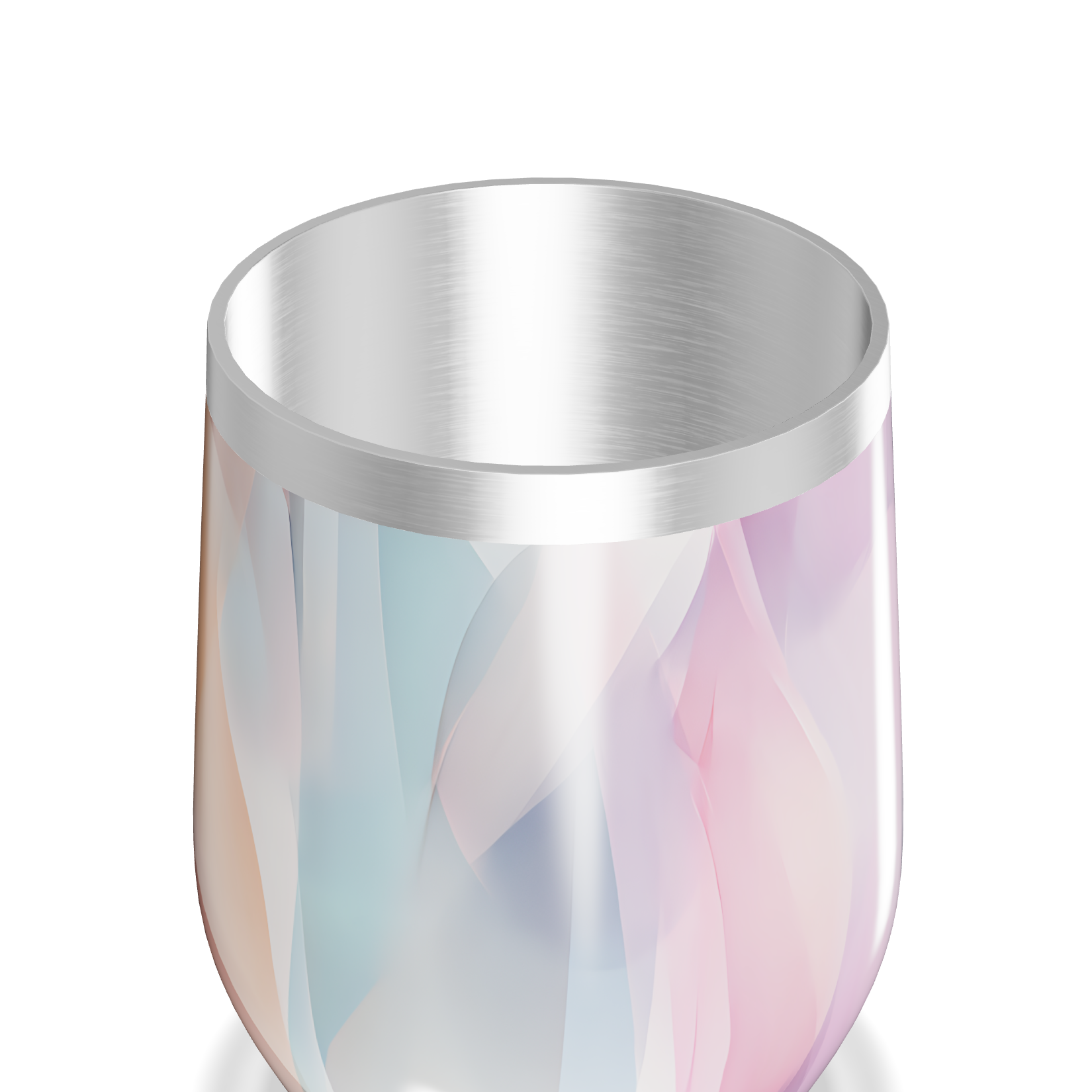 Copo Térmico Slim - Rosa Translúcido Aço Inox