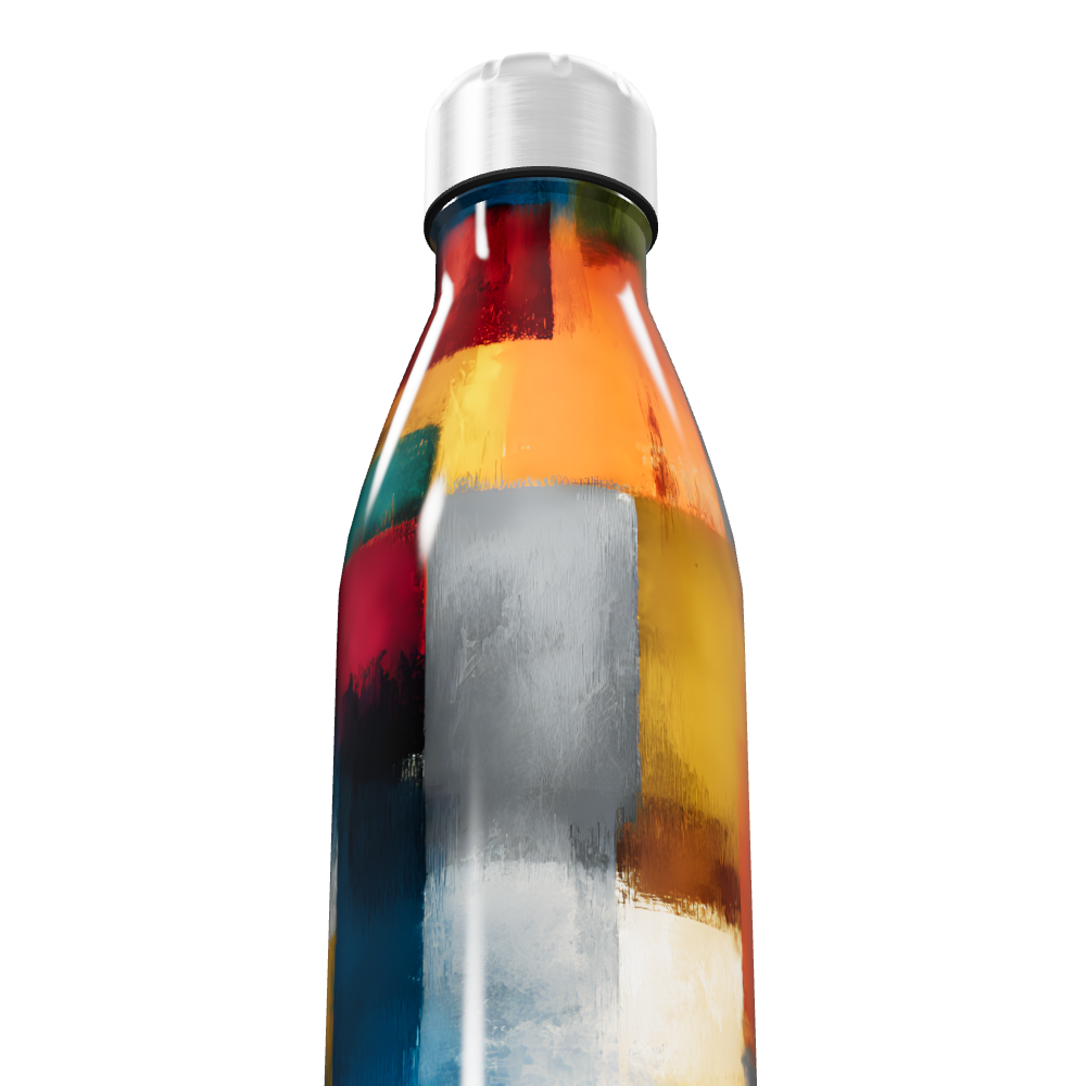 Garrafa Inox - Estampada Colorida 500ml